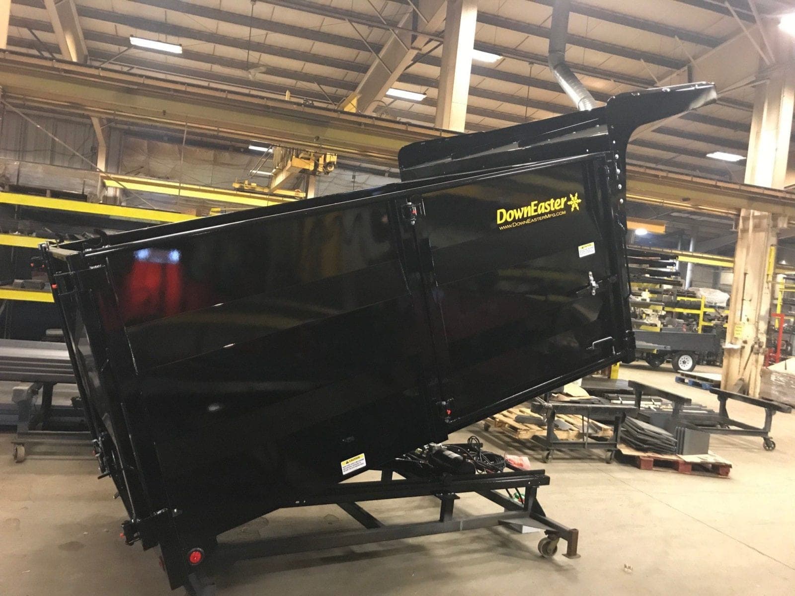 Material handling body build