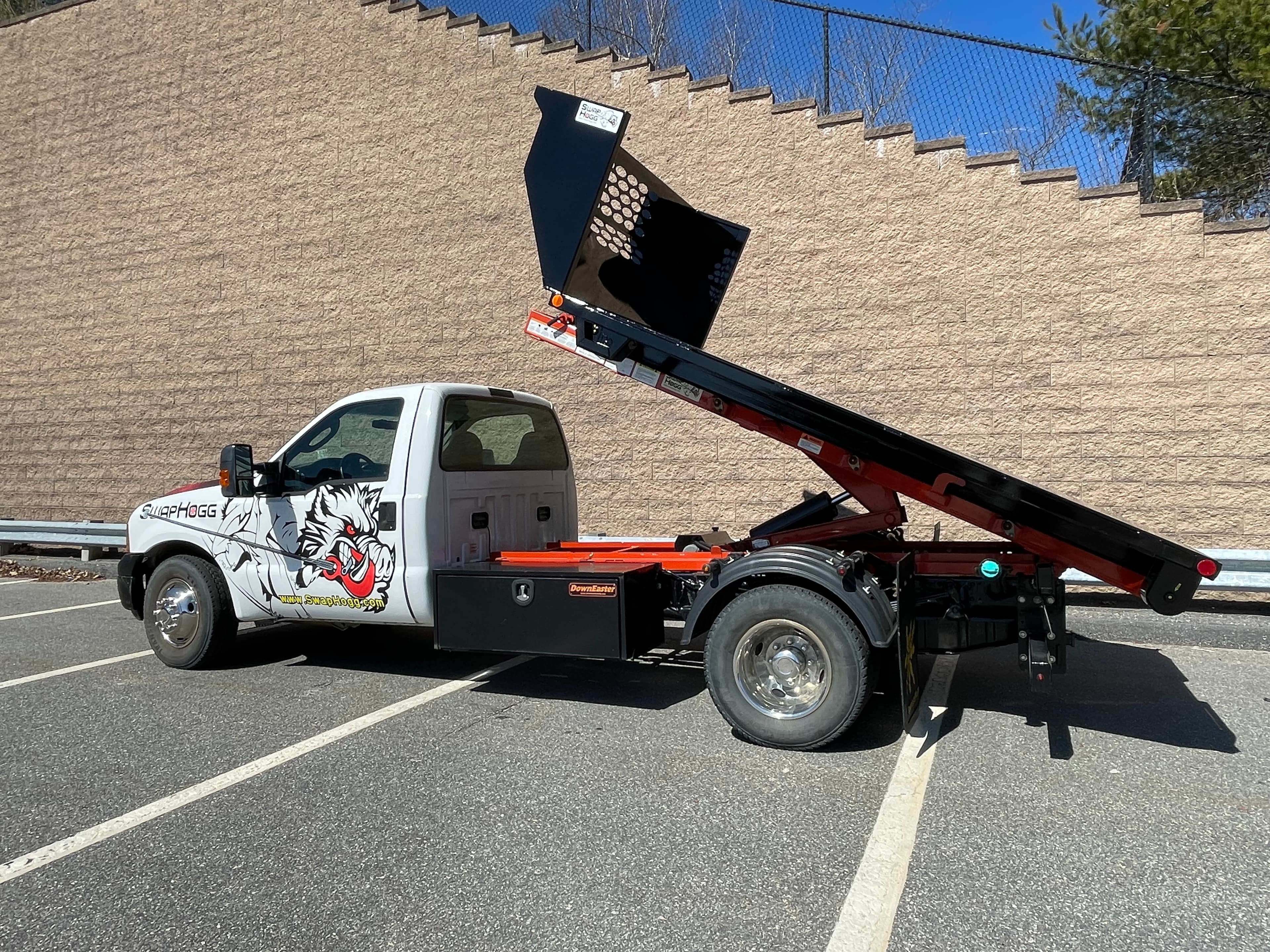 Material handling body build