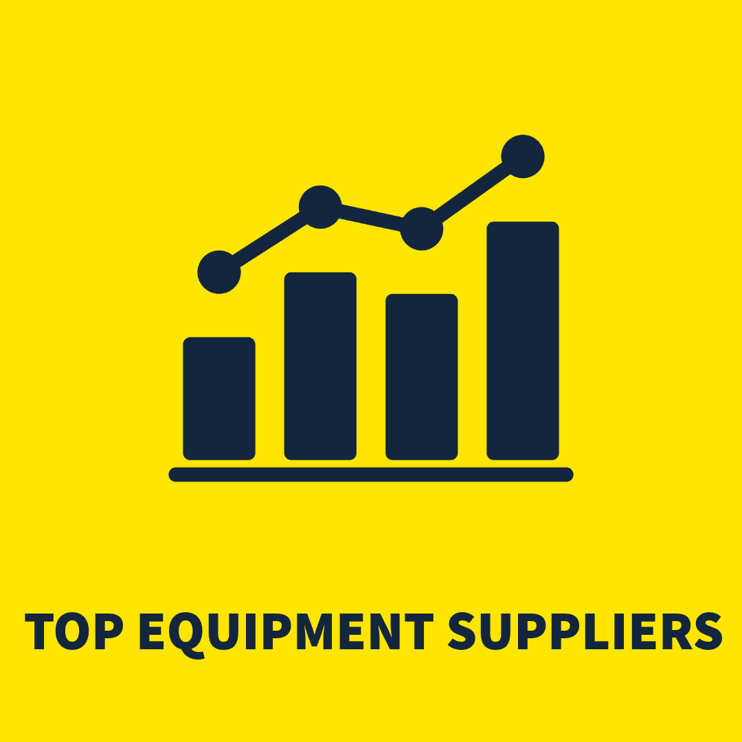 Top equipment suppliers