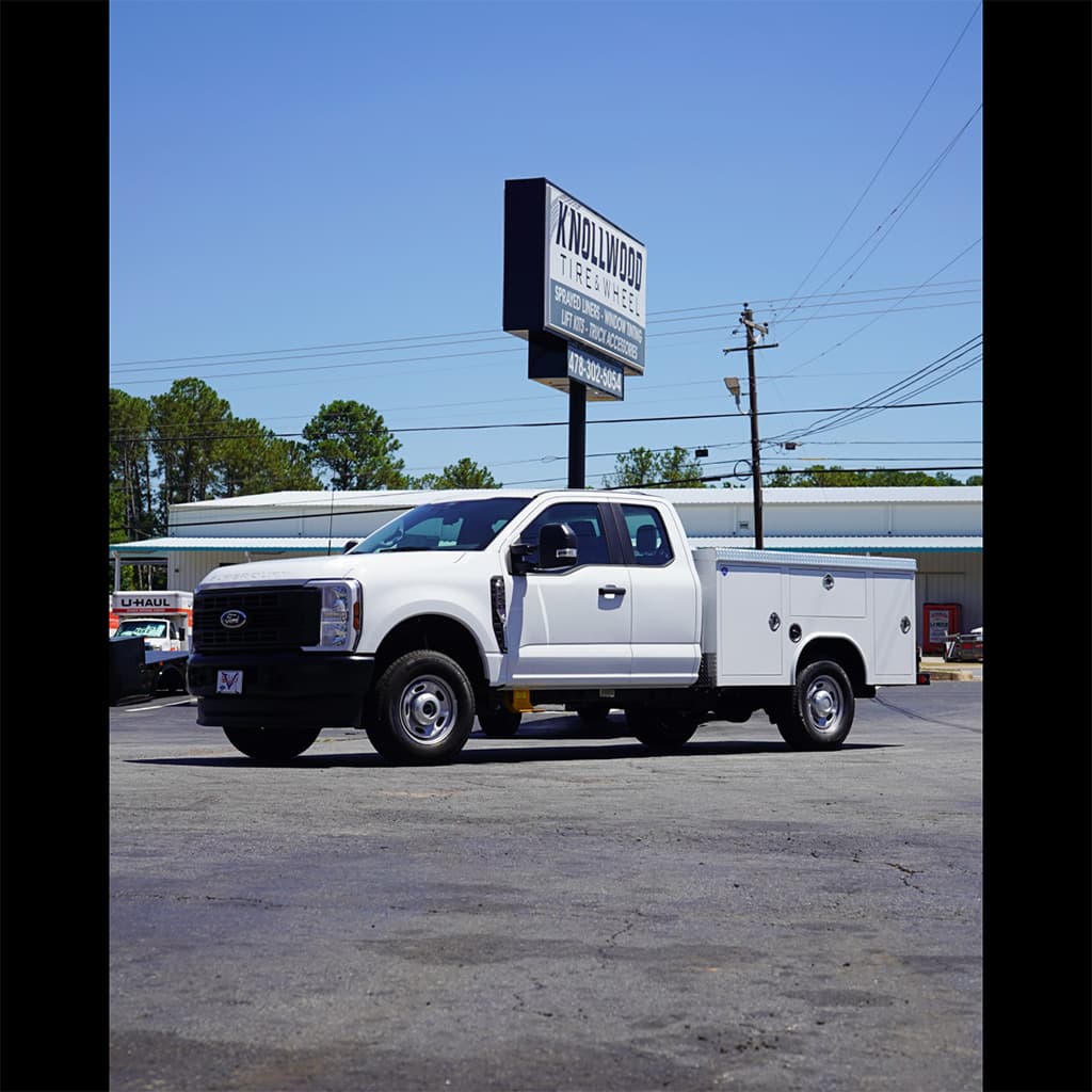 Service body truck build