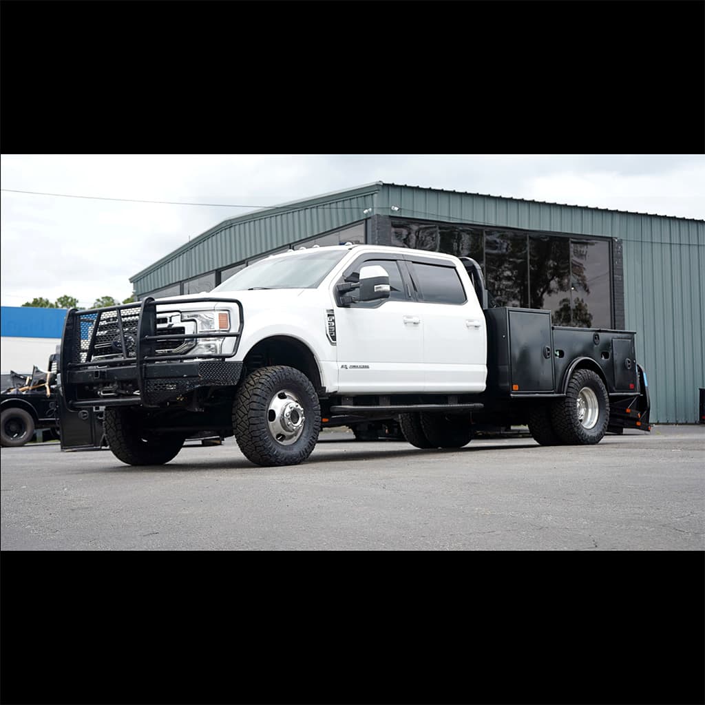 Service body truck build