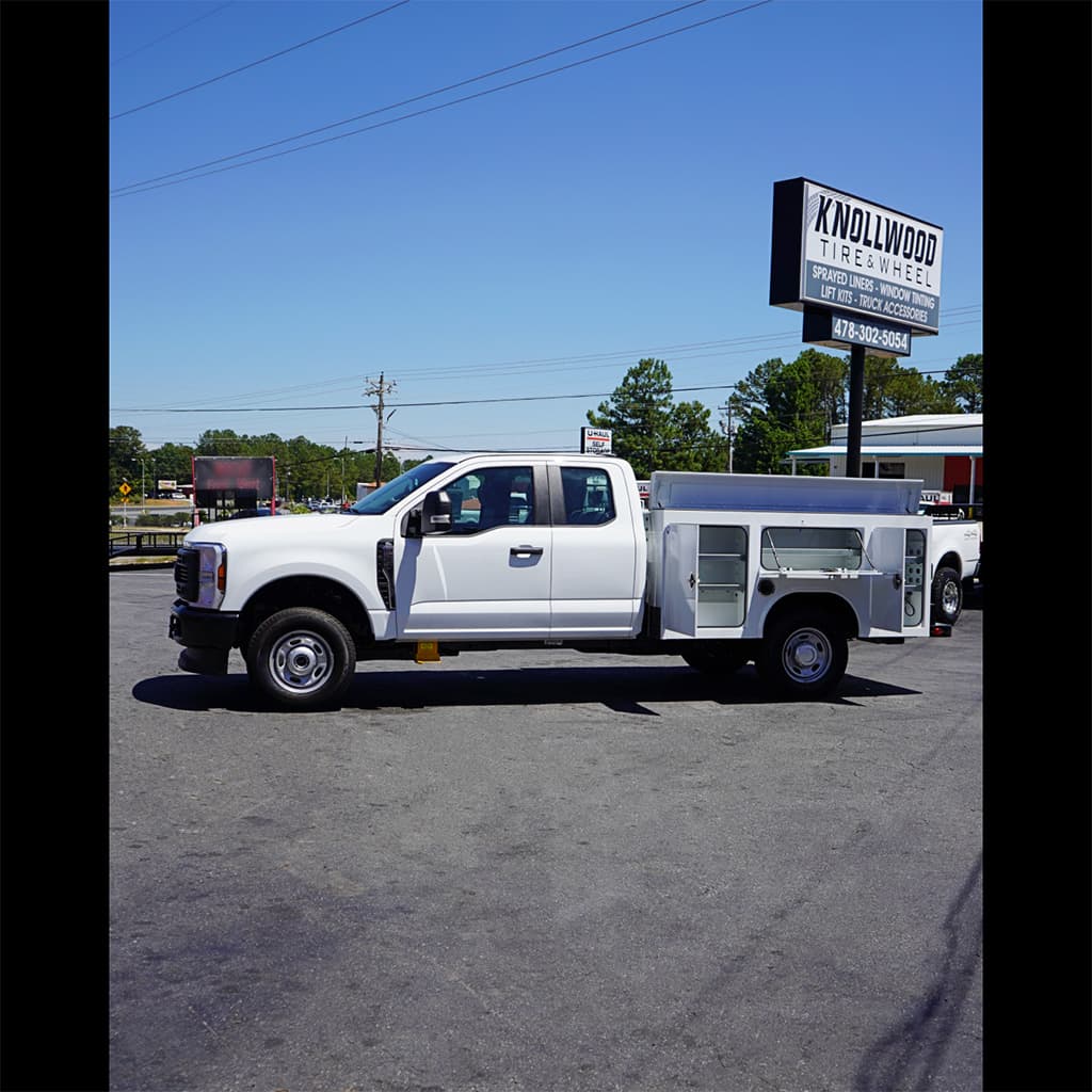 Service body truck build