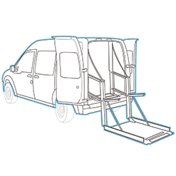 Lift gate upfit